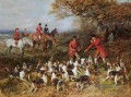Chasseurs et chiens de chasse Heywood Hardy